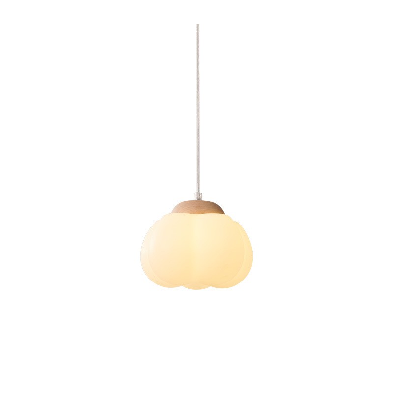 Minimalistische Art Deco houten hars hanglamp HL127
