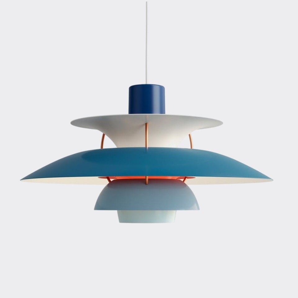 Deense Multilayer Metalen Hanglamp HL38