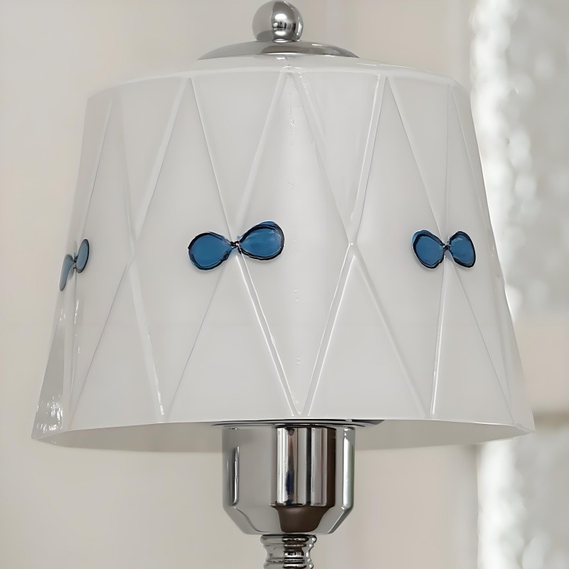 Billa glazen wandlamp met strik - Vintage artistiek ontwerp voor slaapkamer en hal HL3598