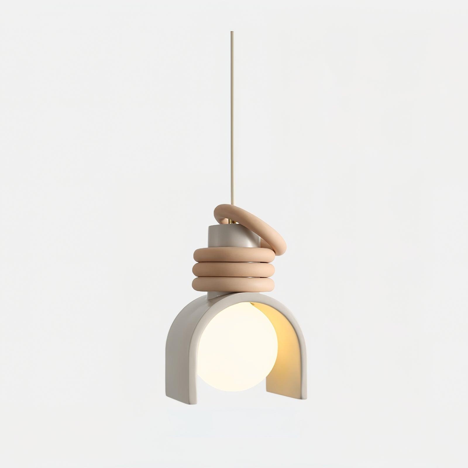 Moderne creatieve hars hanglamp HL898