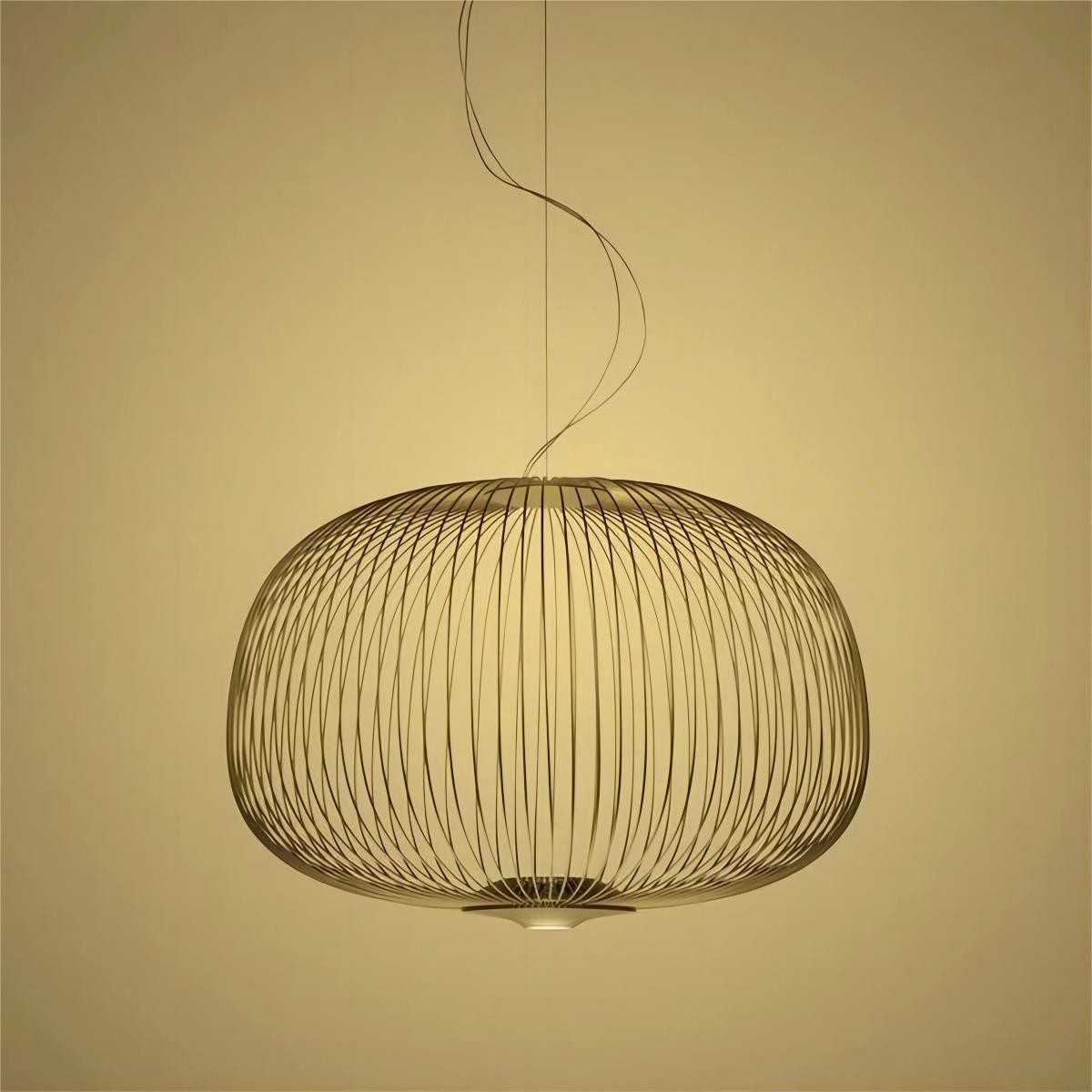 Radiloop Kooi Metalen LED Hanglamp Eettafel