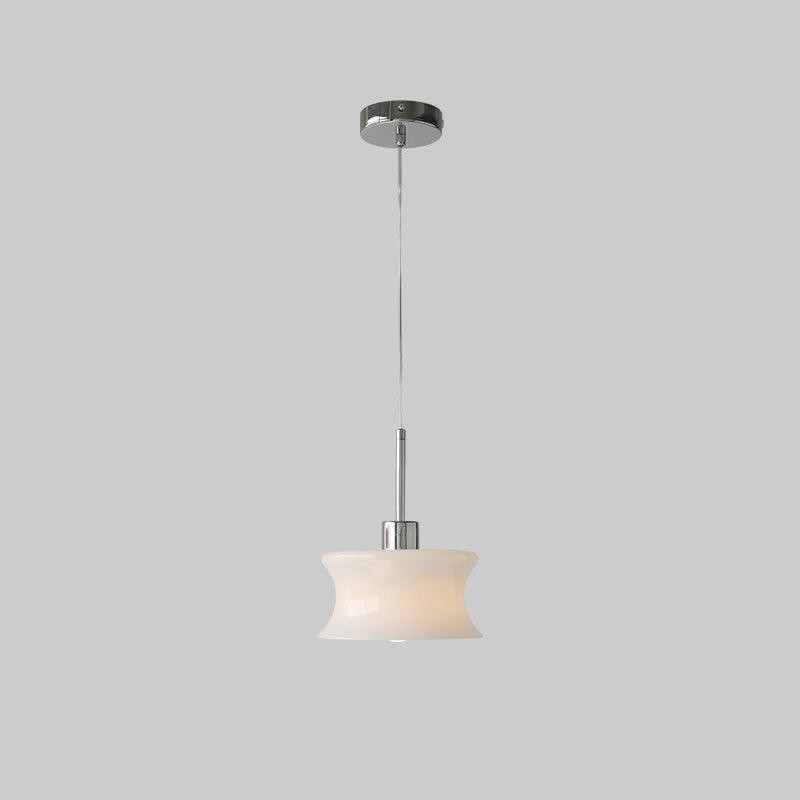 Franse Vintage Glazen Raam Hanglamp HL352