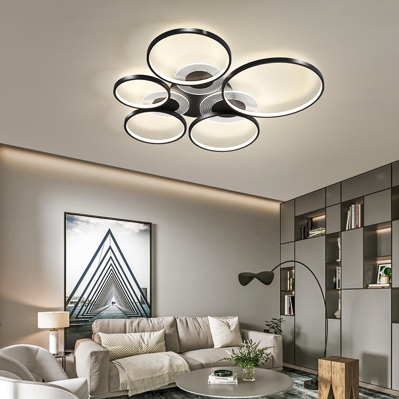 Moderne Multihead Circle LED Plafondlamp HL147