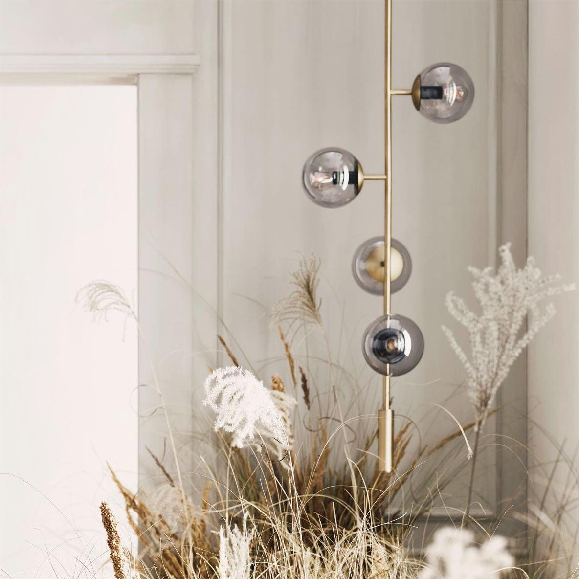 Orb moderne glazen bol hanglamp voor woonkamer