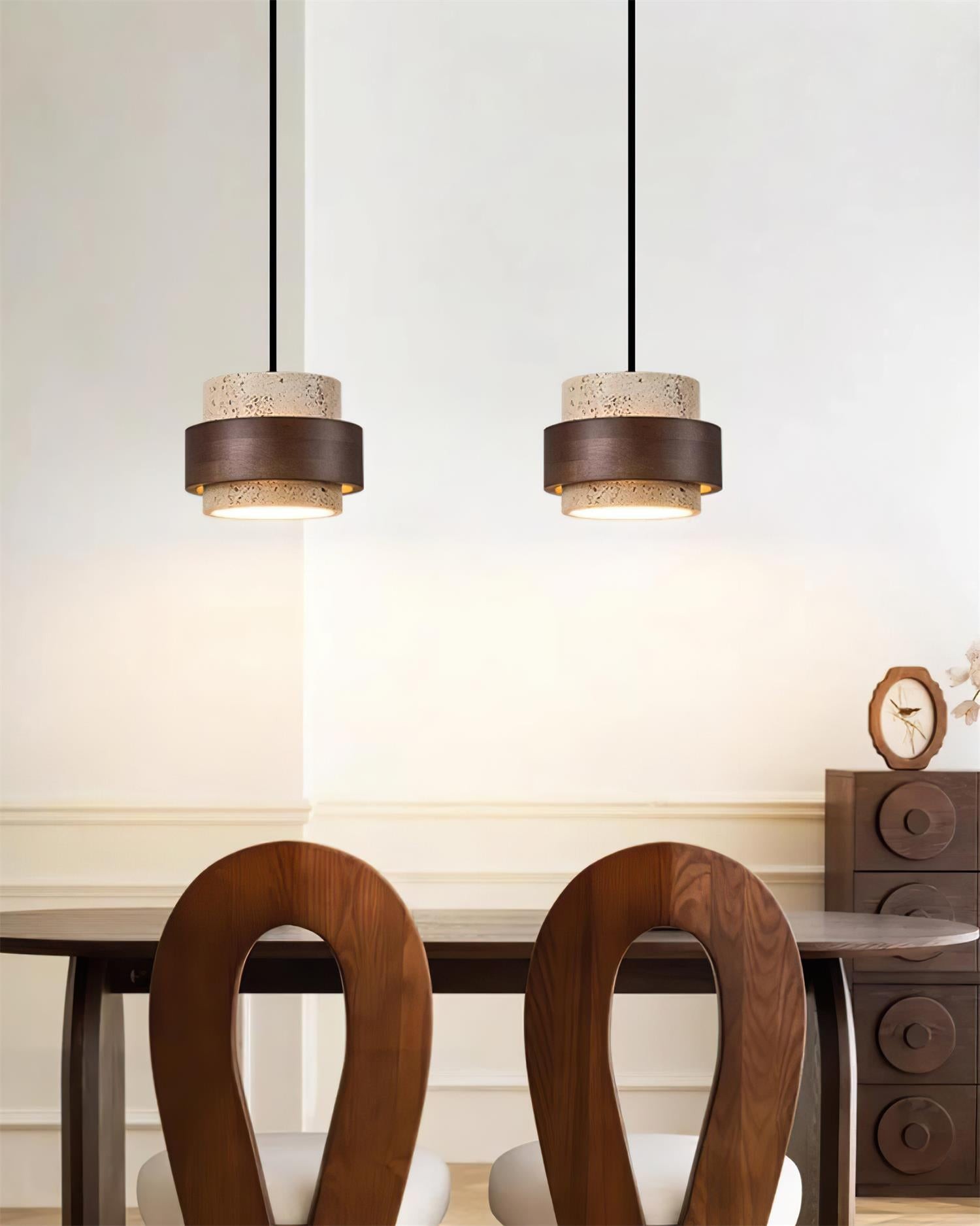 Cole Travertin Plug In Hanglamp HL2609