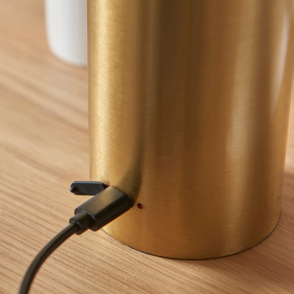 Oricone draagbare LED-tafellamp - Draadloze paddenstoellamp met touchdimmer voor eetkamer en nachtkastje HL2120