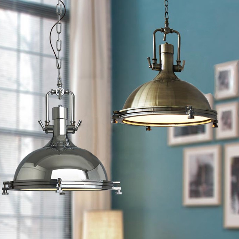 metalen industriële hanglamp HL37