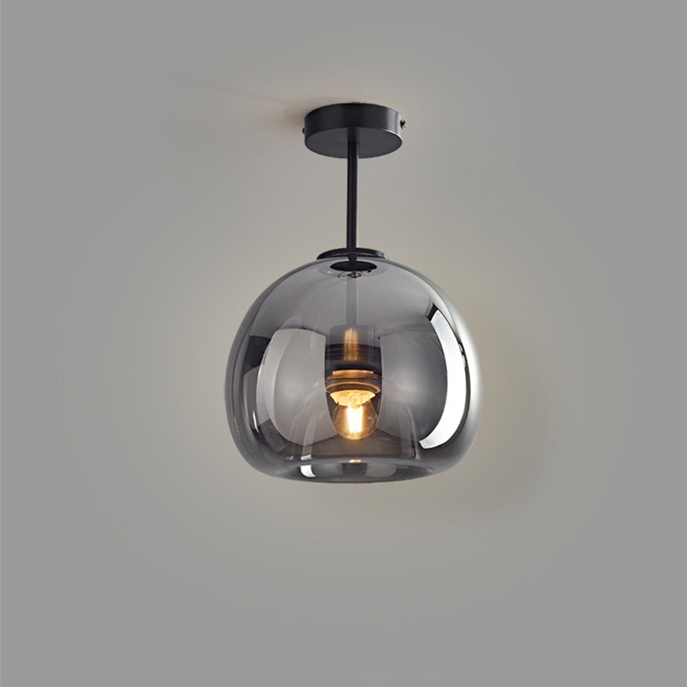 Retro Bubble Concave Glazen Plafondlamp HL847