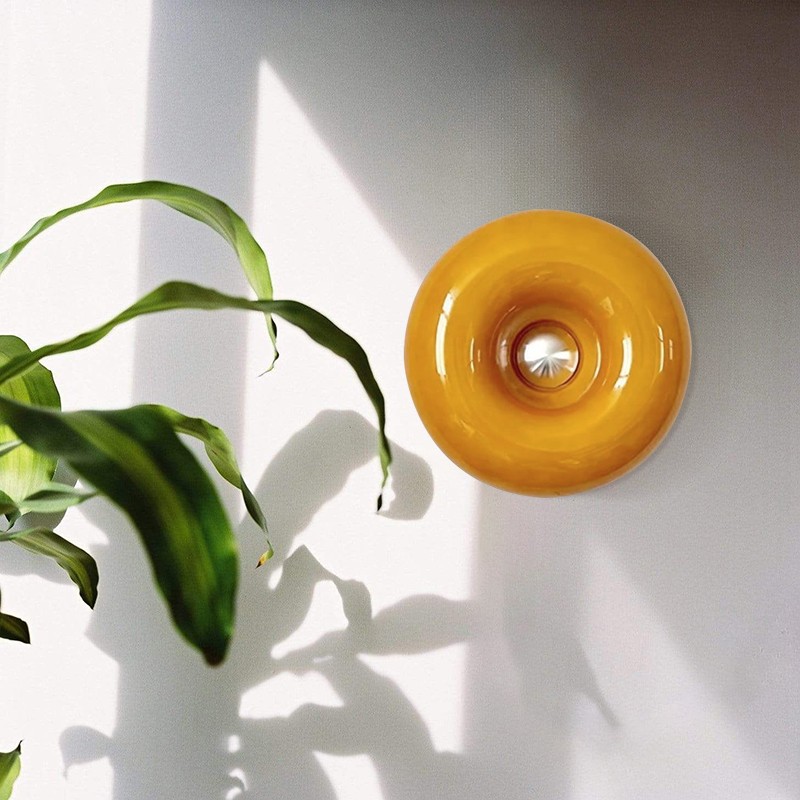 Vintage Donut Bauhaus Tafellamp Wandkandelaar HL164