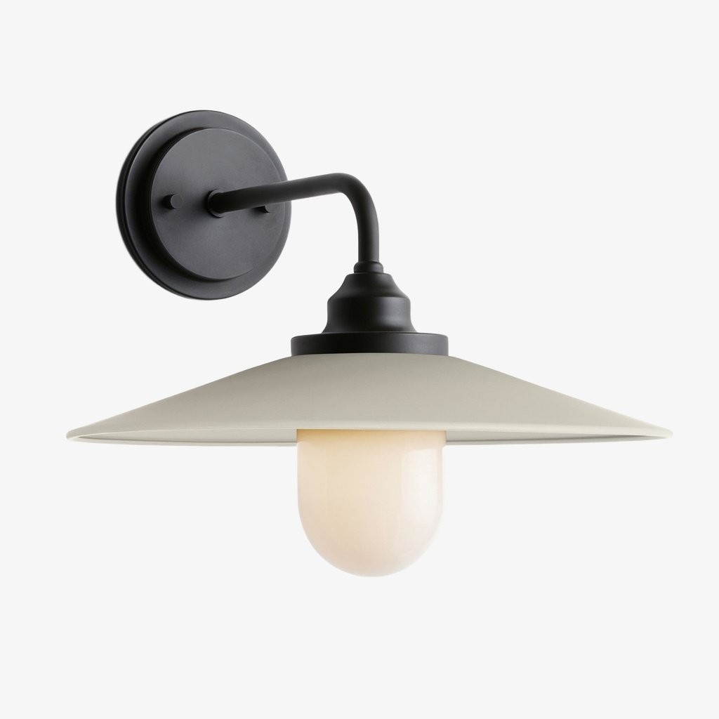 Cordax Utility-geïnspireerde wandlamp - Metaal en glas voor binnen- en buitendecoratie HL2273