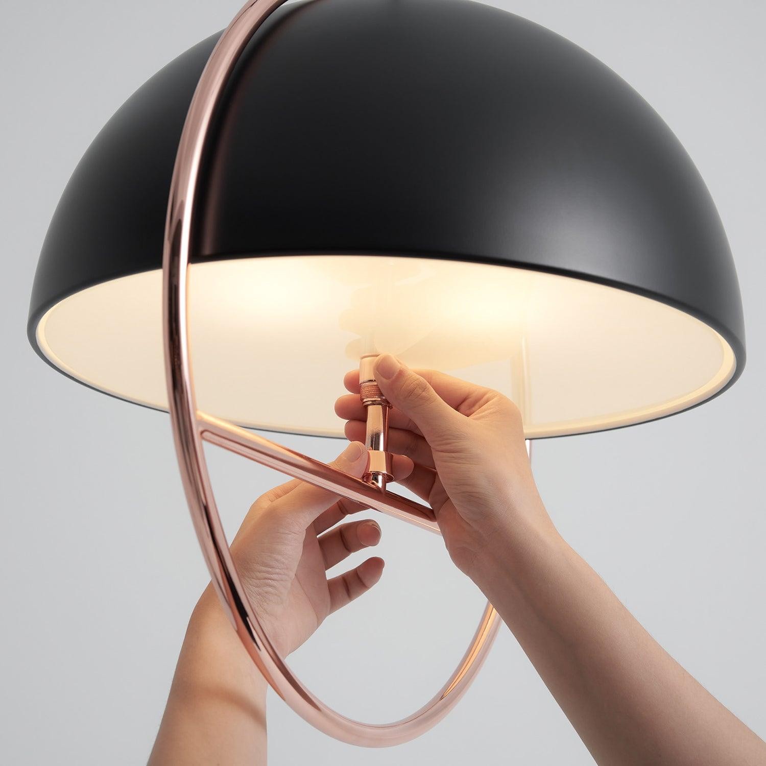 Nordic Halfronde Ring Metalen Hanglamp HL550