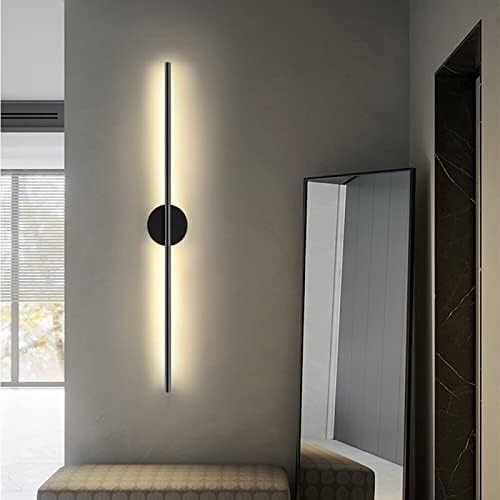 Moderne zwarte aluminium wandlamp HL3403