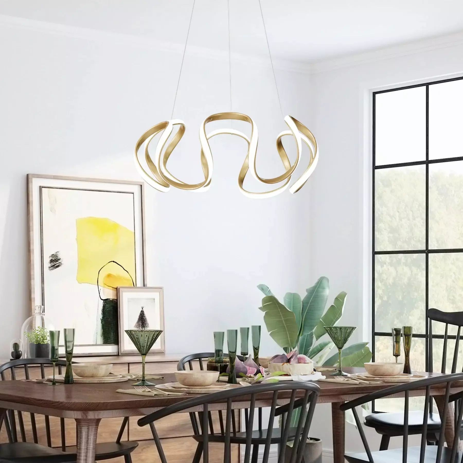 RIBBON Moderne LED kroonluchter HL144