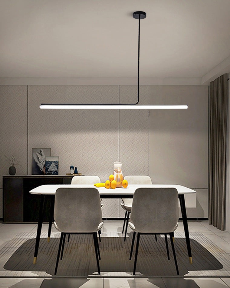 Moderne eenvoudige asymmetrische lineaire hanglamp HL705