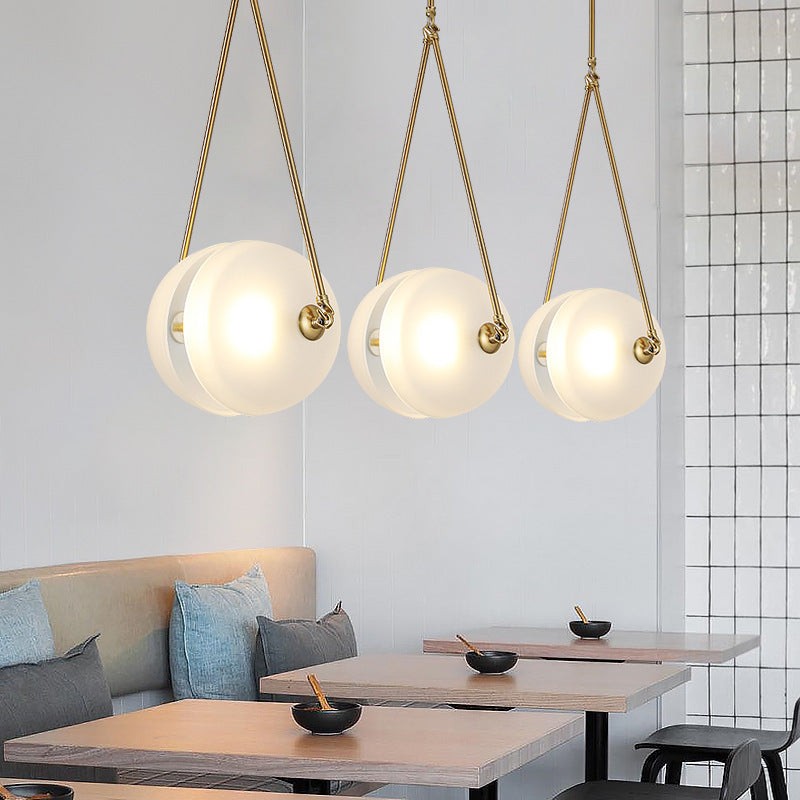 Eclat Nordic moderne glazen hanglamp HL3510