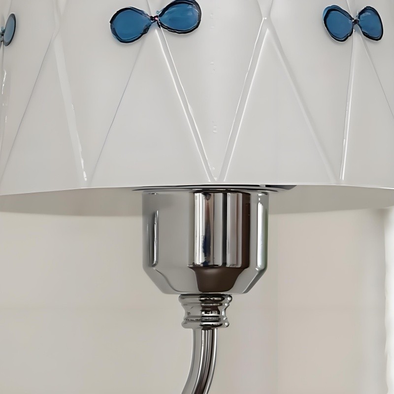 Billa glazen wandlamp met strik - Vintage artistiek ontwerp voor slaapkamer en hal HL3598