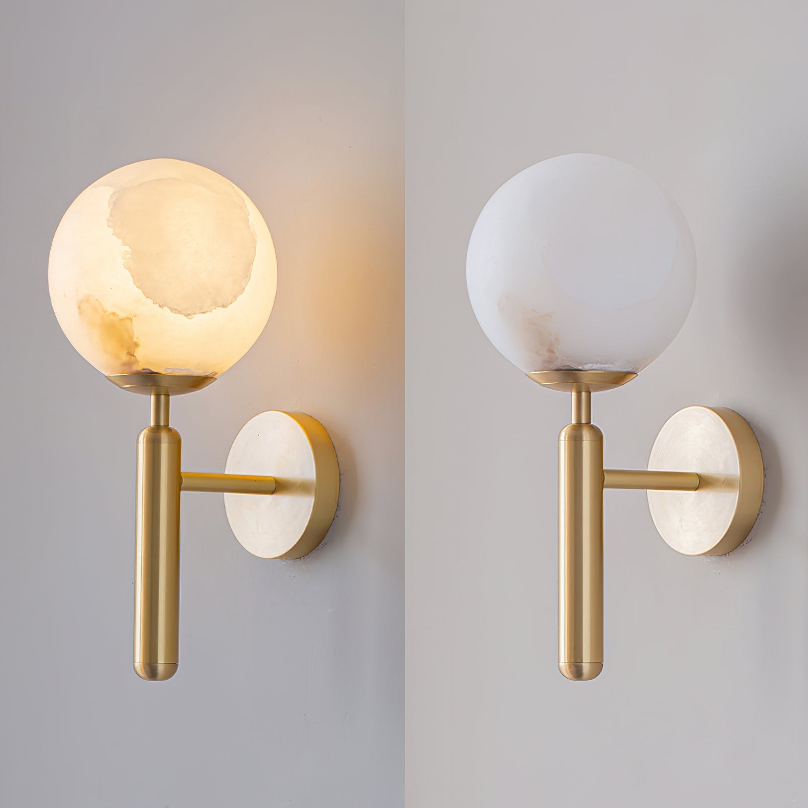 Mian alabaster wandlamp HL2992