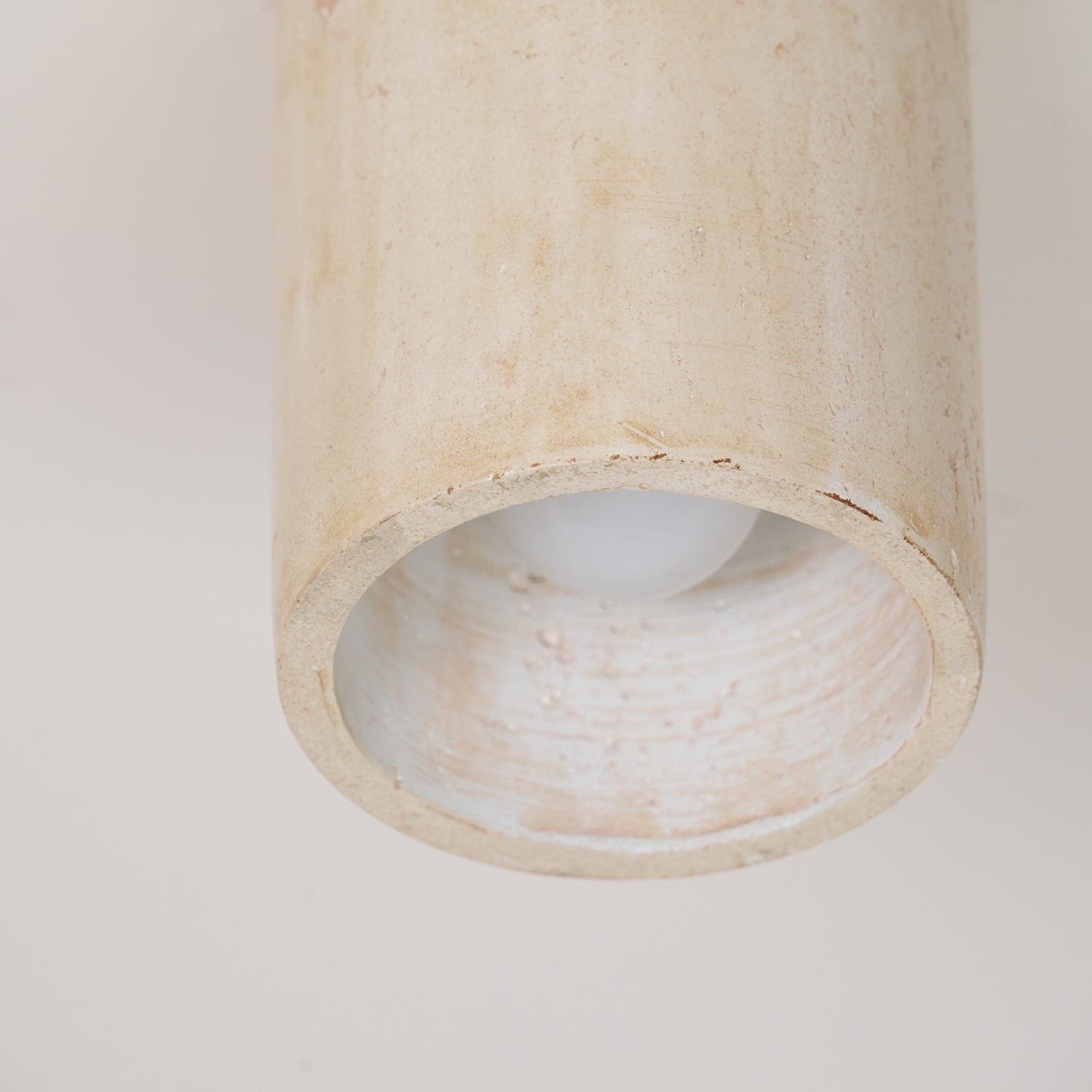 Marmeren Travertijn Kolom Plafondlamp HL901