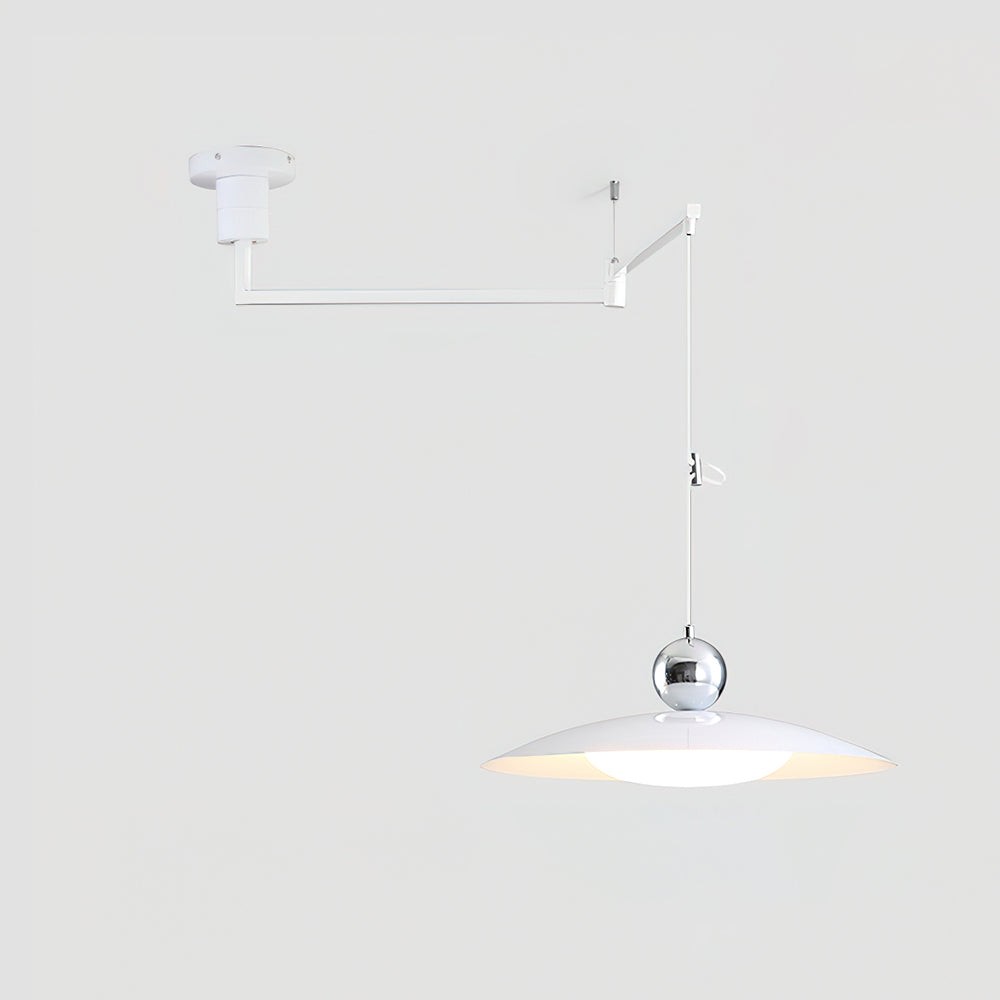 Nordic Flying Saucer Swing Arm Beweegbare Hanglamp HL789