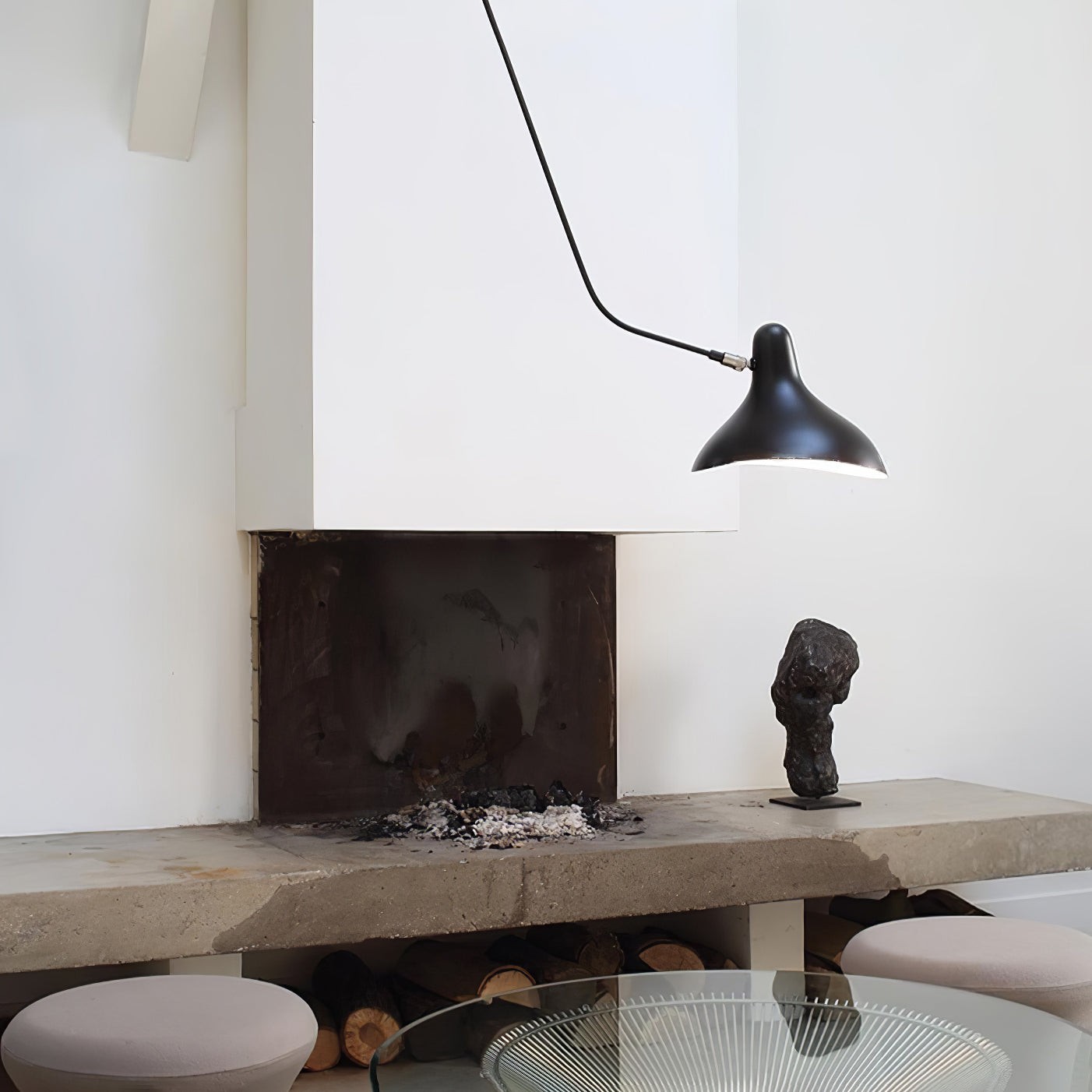 Moderne eendenbek-design Mantis Arm Wandlamp HL1112