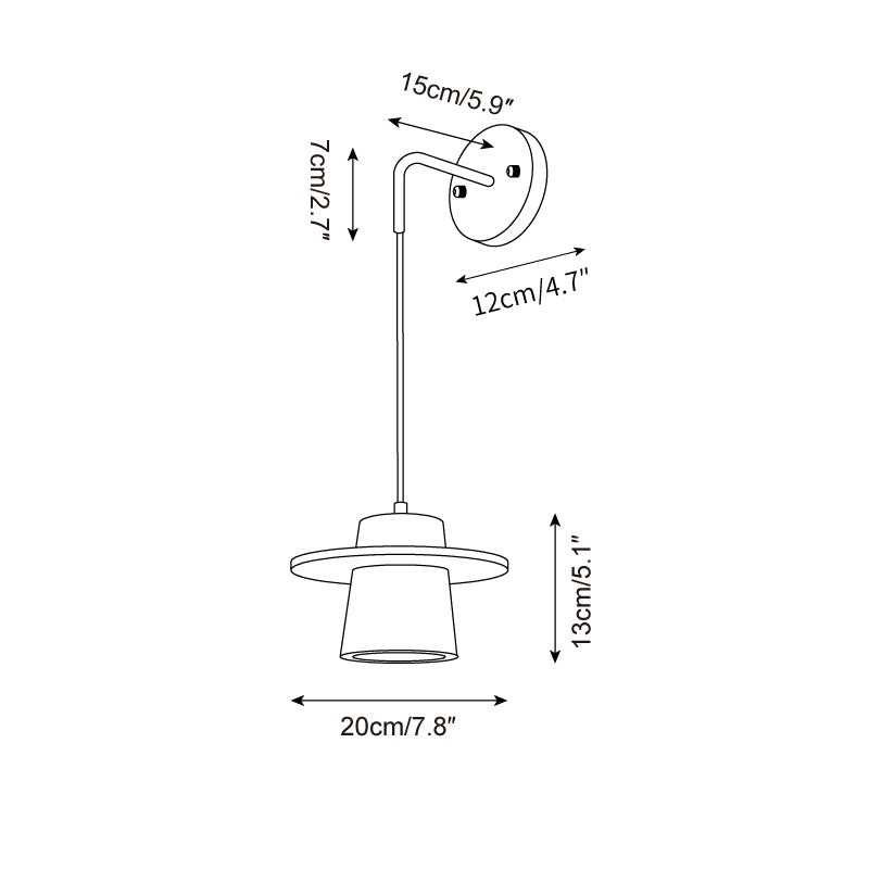 Brivon wandlamp HL2733
