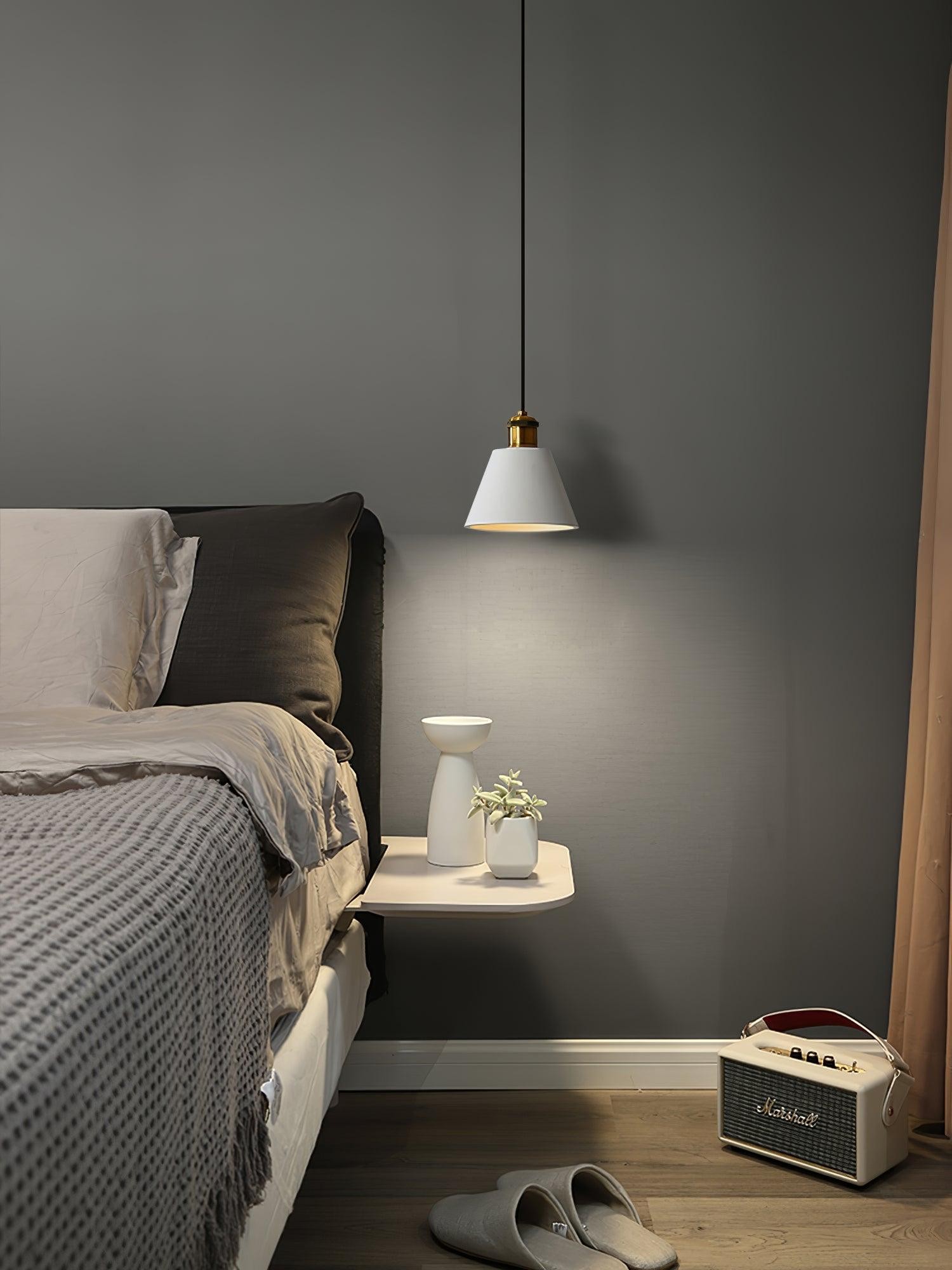 Moderne hars geometrische hanglamp HL787