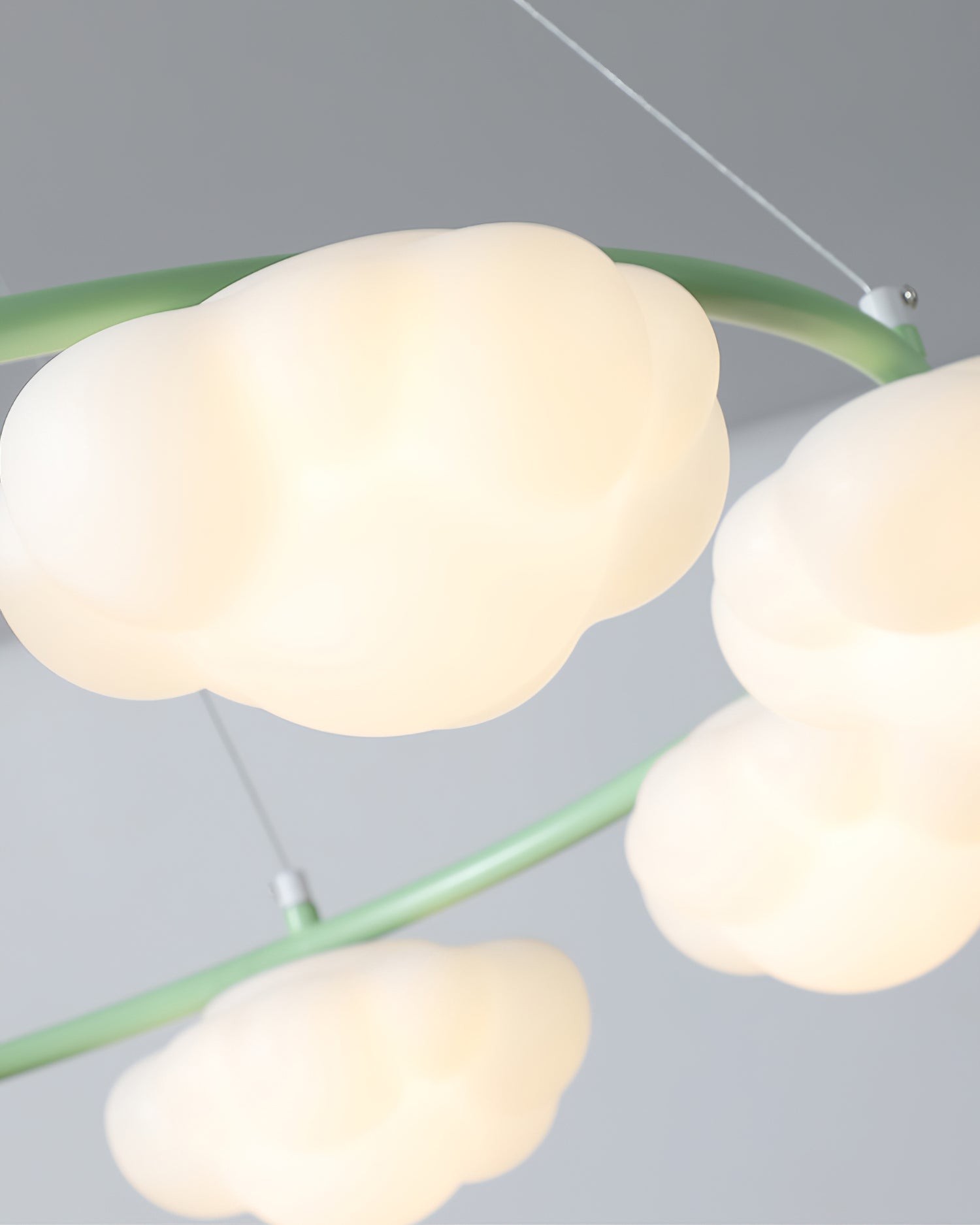 Crèmekleurige stijl creatieve persoonlijkheid wolken kroonluchter HL893