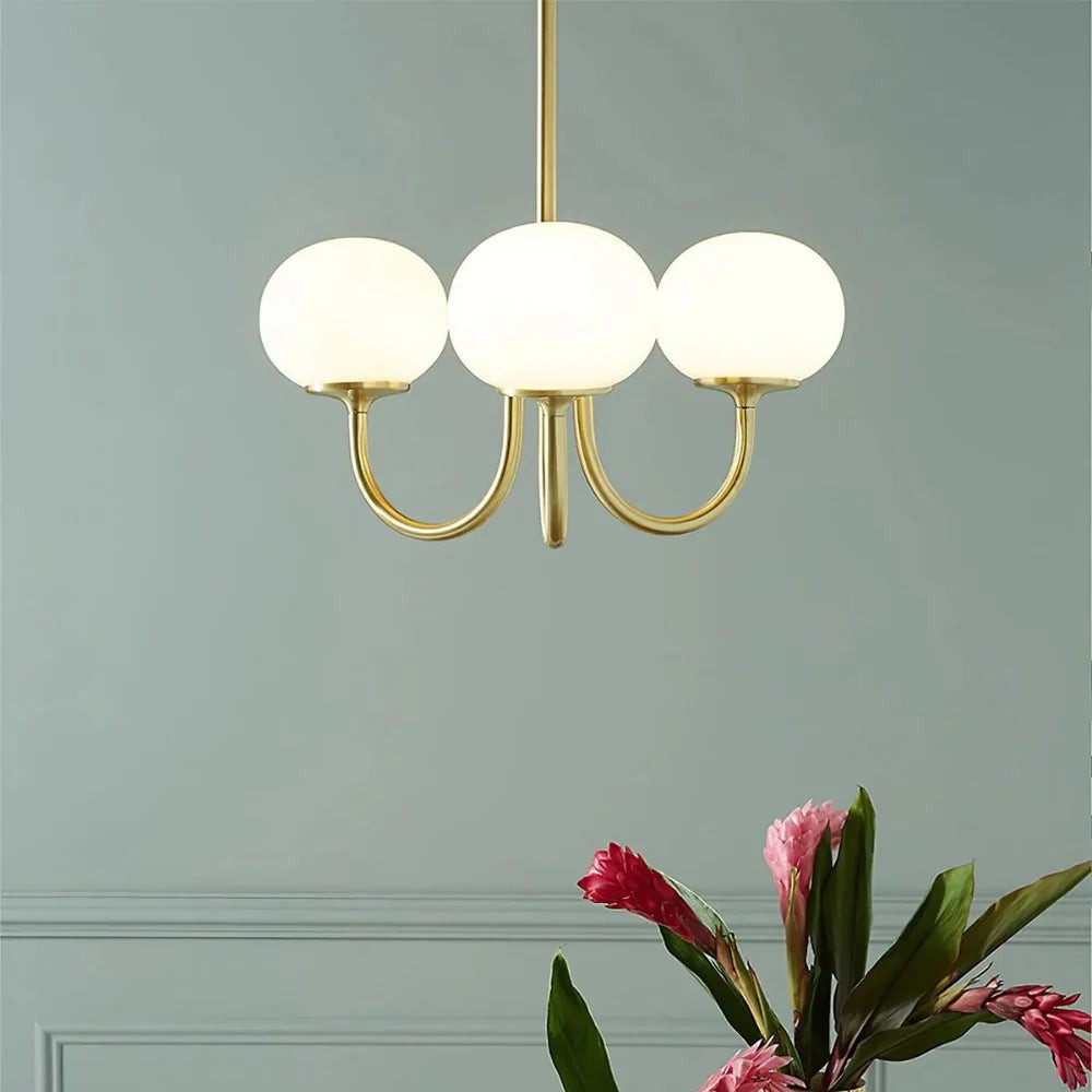Marshmallow Moderne Glazen Kroonluchter HL3329
