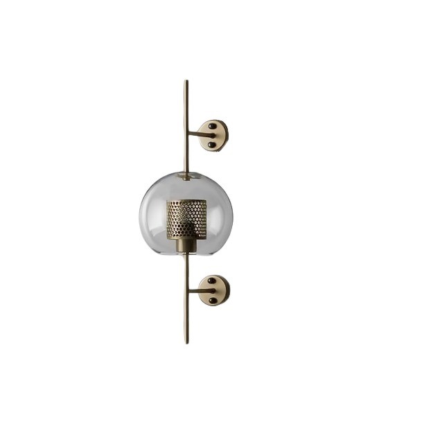 Vintage Glazen Wandlamp Woonkamer Industrieel HL50