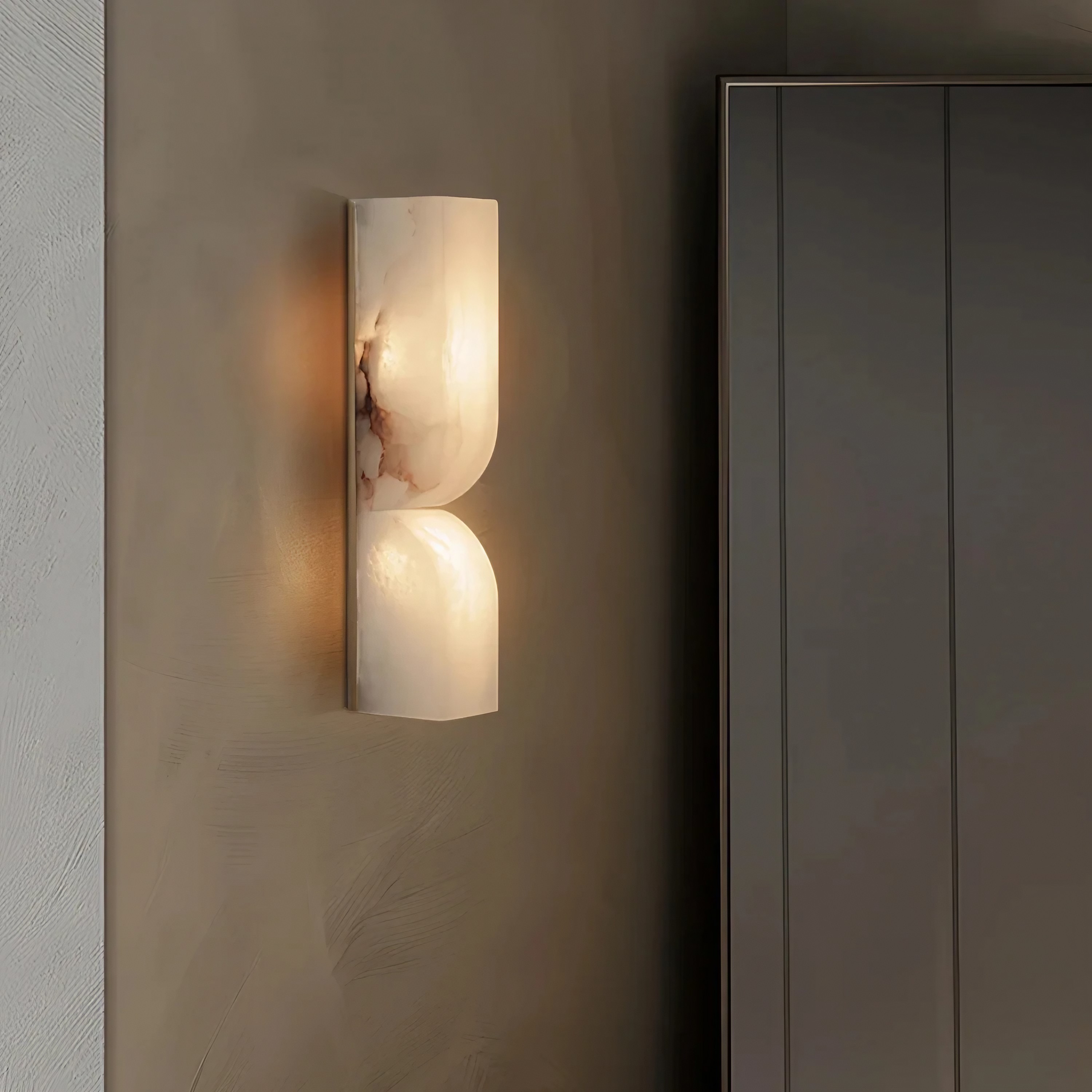 Moderne Luxe Marmeren Art Deco Wandlamp HL284