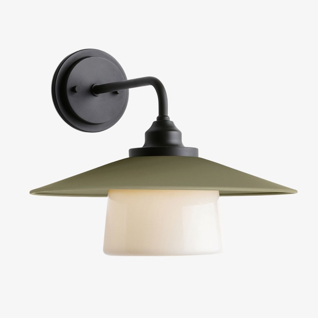 Cordax Utility-geïnspireerde wandlamp - Metaal en glas voor binnen- en buitendecoratie HL2273