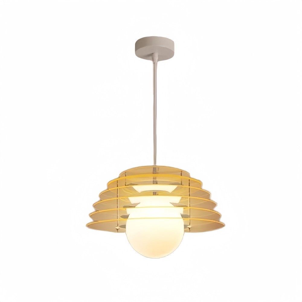 Sunrise Hanglamp - Acryl Bauhaus-Ontwerp Voor Sfeervolle Gloed HL1044