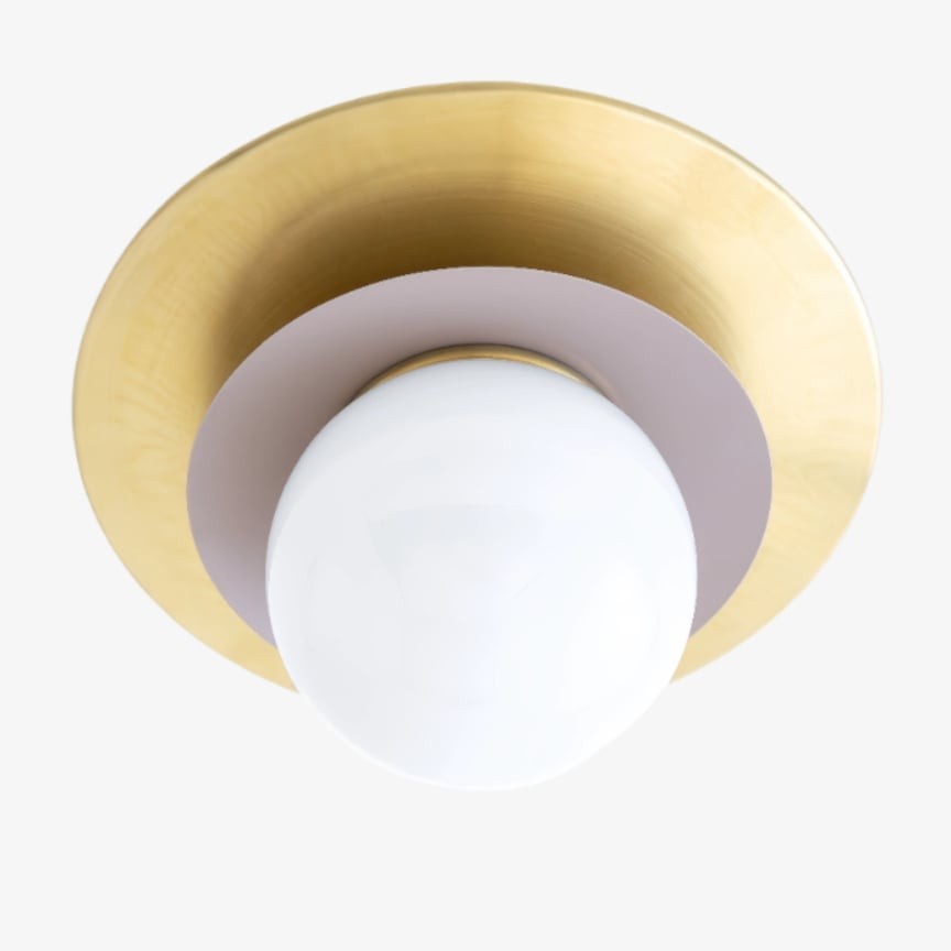 Artivo gelaagde moderne plafondlamp van messing - Stijlvolle woondecoratie HL1765