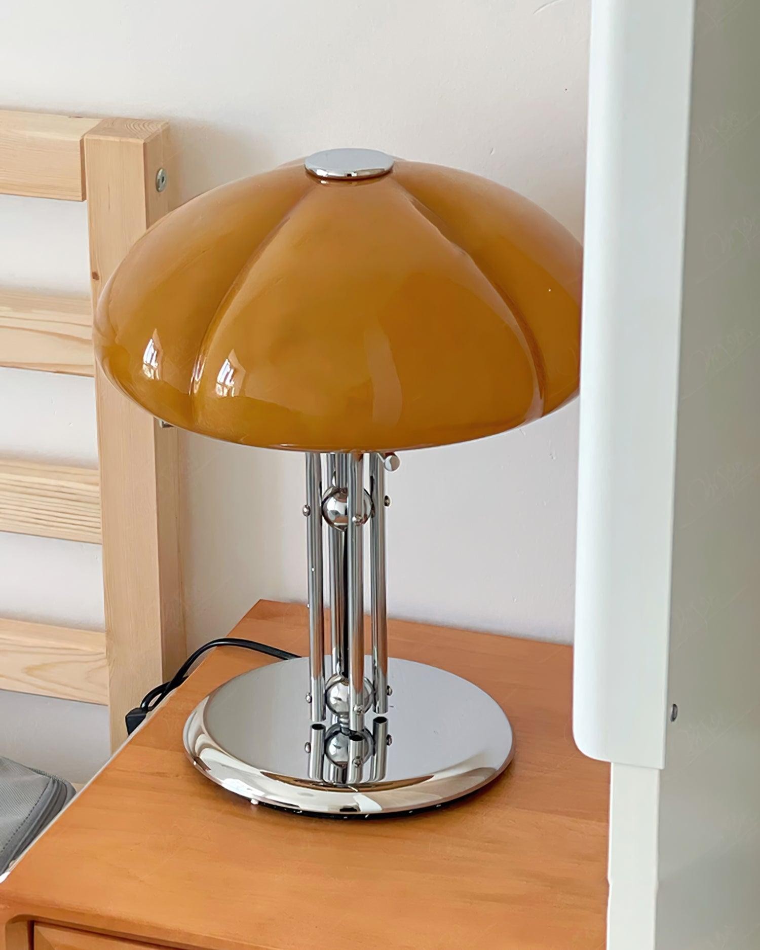Moderne creatieve vintage paddestoel Bauhaus glazen tafellamp HL848