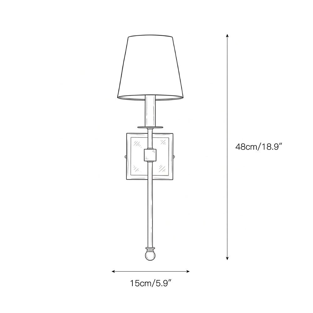 Monroe wandlamp HL3284