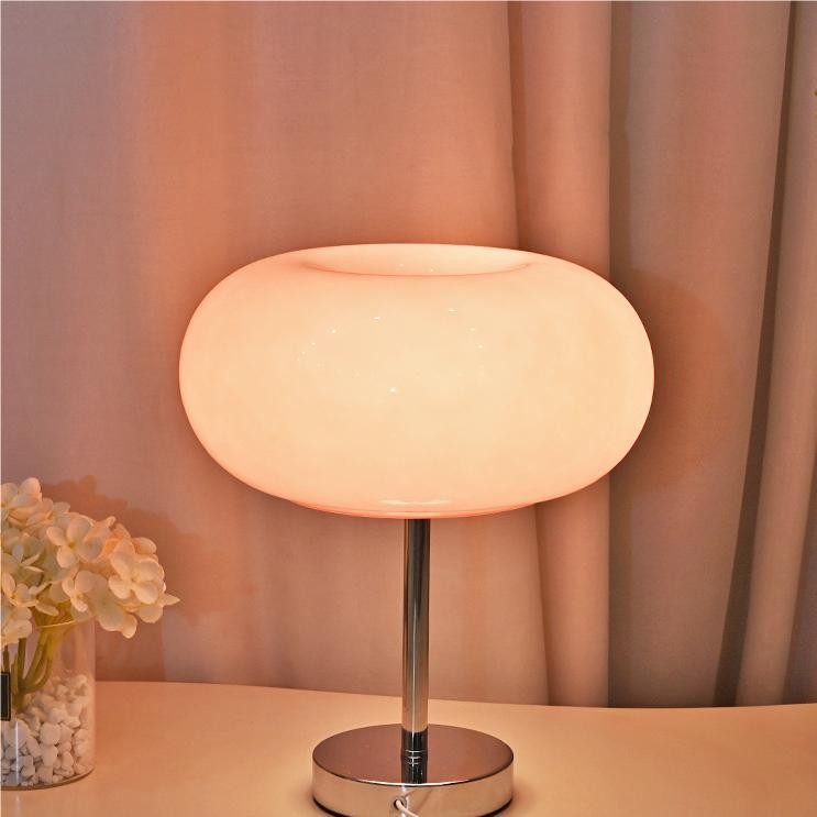 Moderne Bauhaus Macaron Glazen Tafellamp HL115