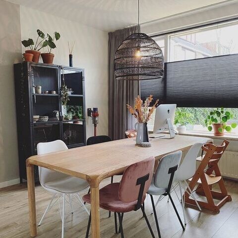 Rustieke Rieten Mand Rotan Kooi Hanglamp HL161