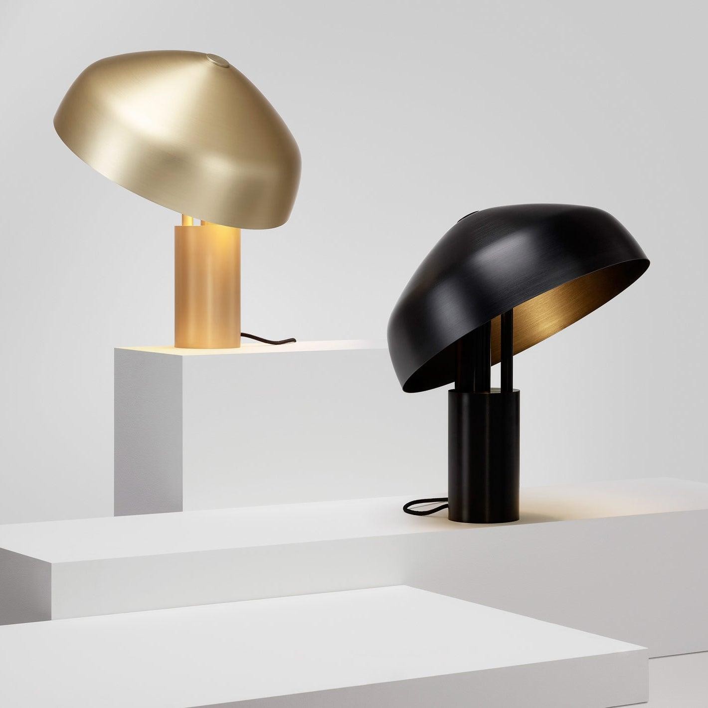 Modern minimalistisch design tafellamp met kromme kop HL652