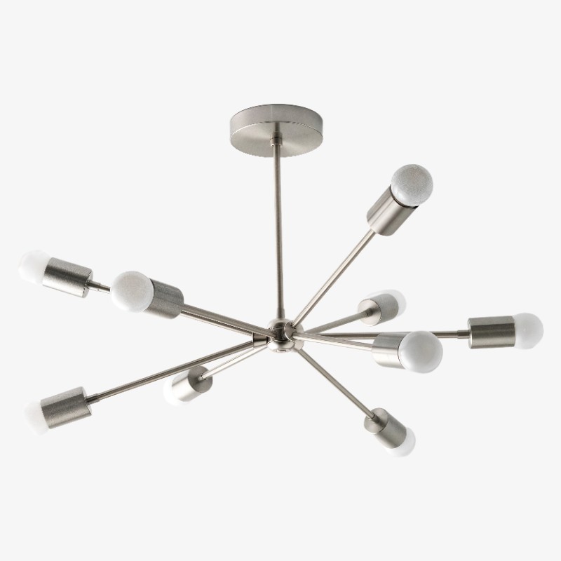 Mobilux Line moderne kroonluchter - Mid-Century plafondlamp HL1711