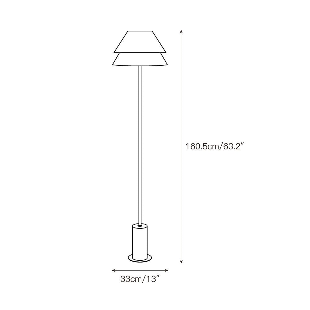 Kobi vloerlamp HL3257