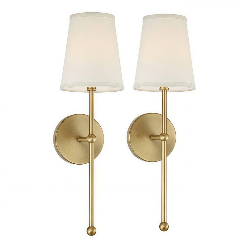 Moderne minimalistische elegantie gouden wandlamp HL982