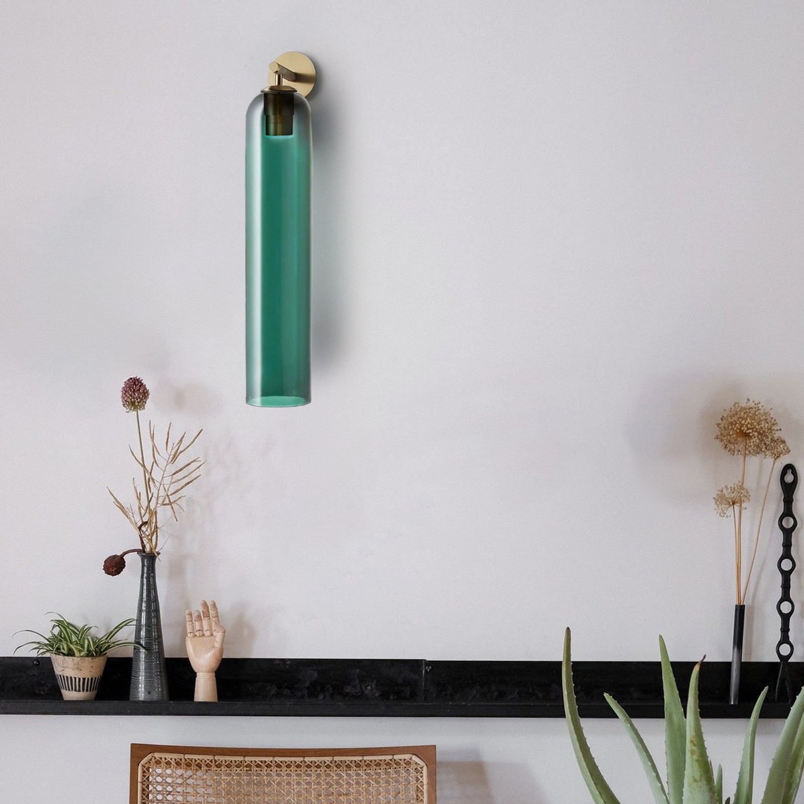 Kunstglazen wandlamp HL360