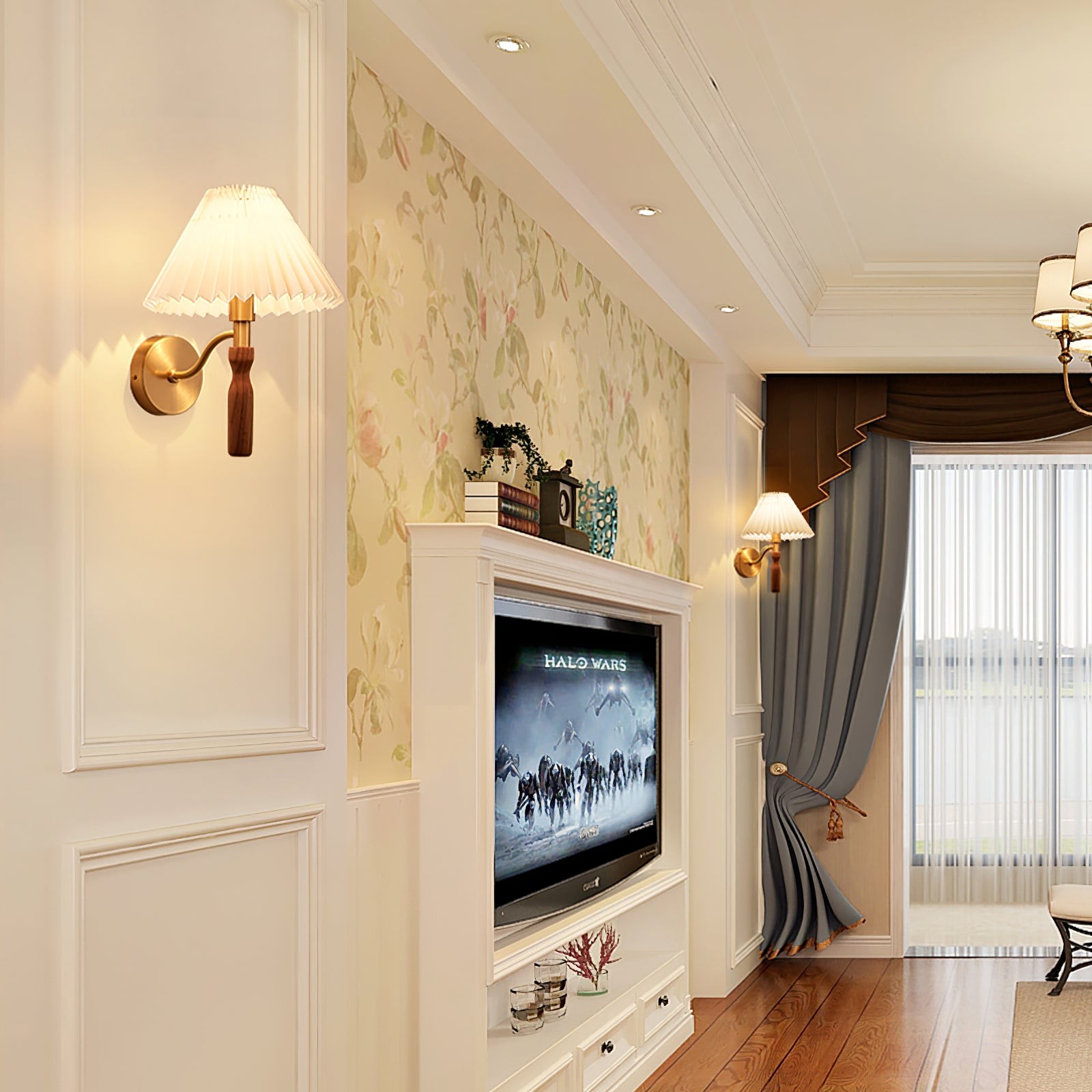 Maison Houten Wandlamp HL1154