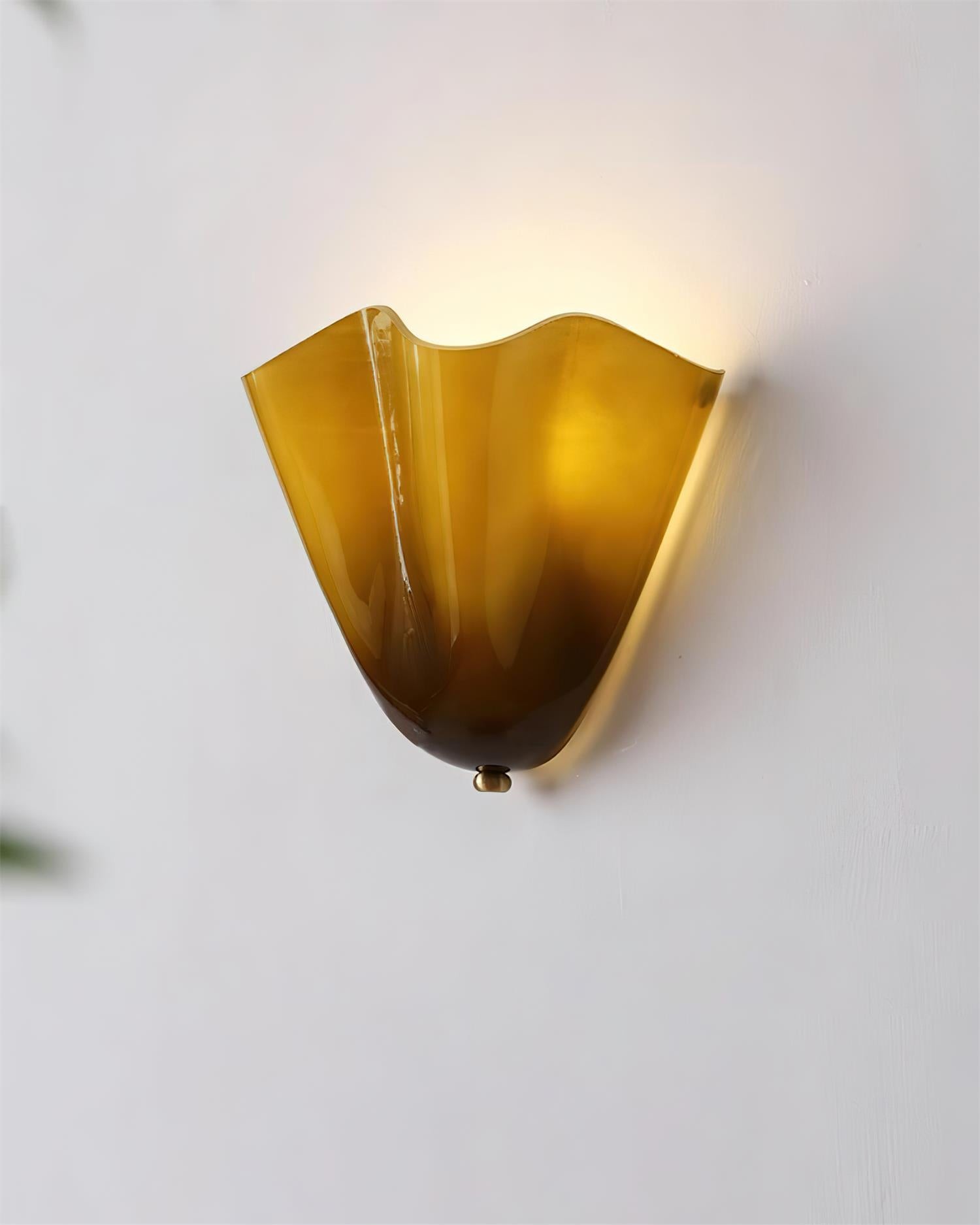 Bellina moderne wandlamp - Artisanaal glas Vera lamp voor interieurdecoratie HL1643