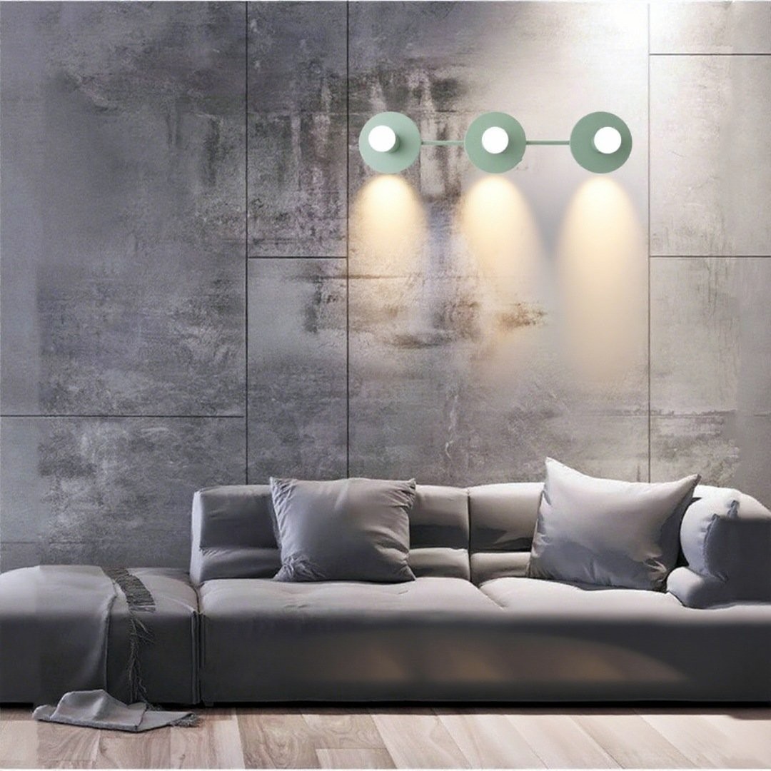 Sferische wastafelwandlamp - Moderne badkamerverlichting met 3 lampen HL1411