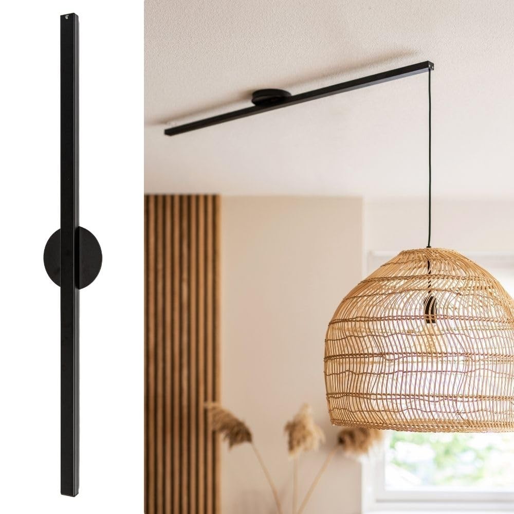 Zwenkarm enkel ophangsysteem voor een hanglamp HL202