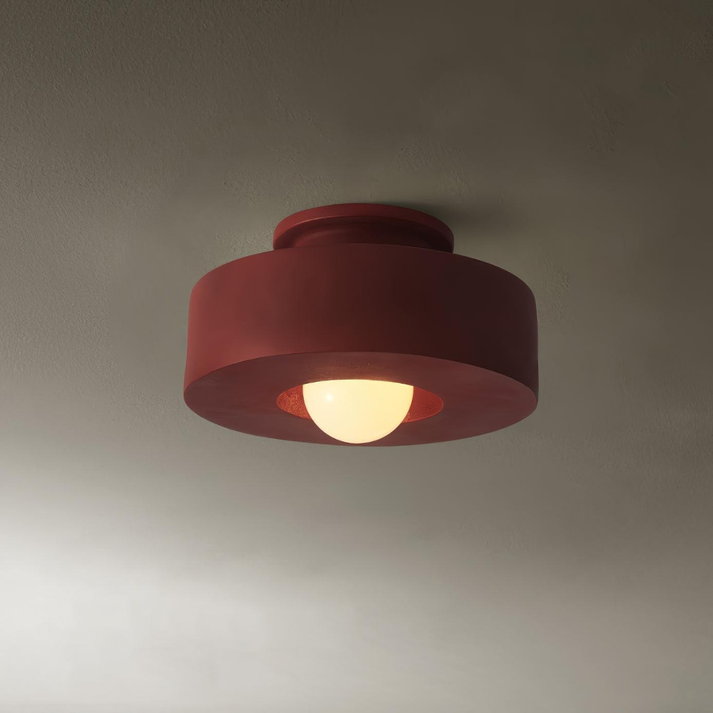 Nordic Round Disc Resin Plafondlamp HL289