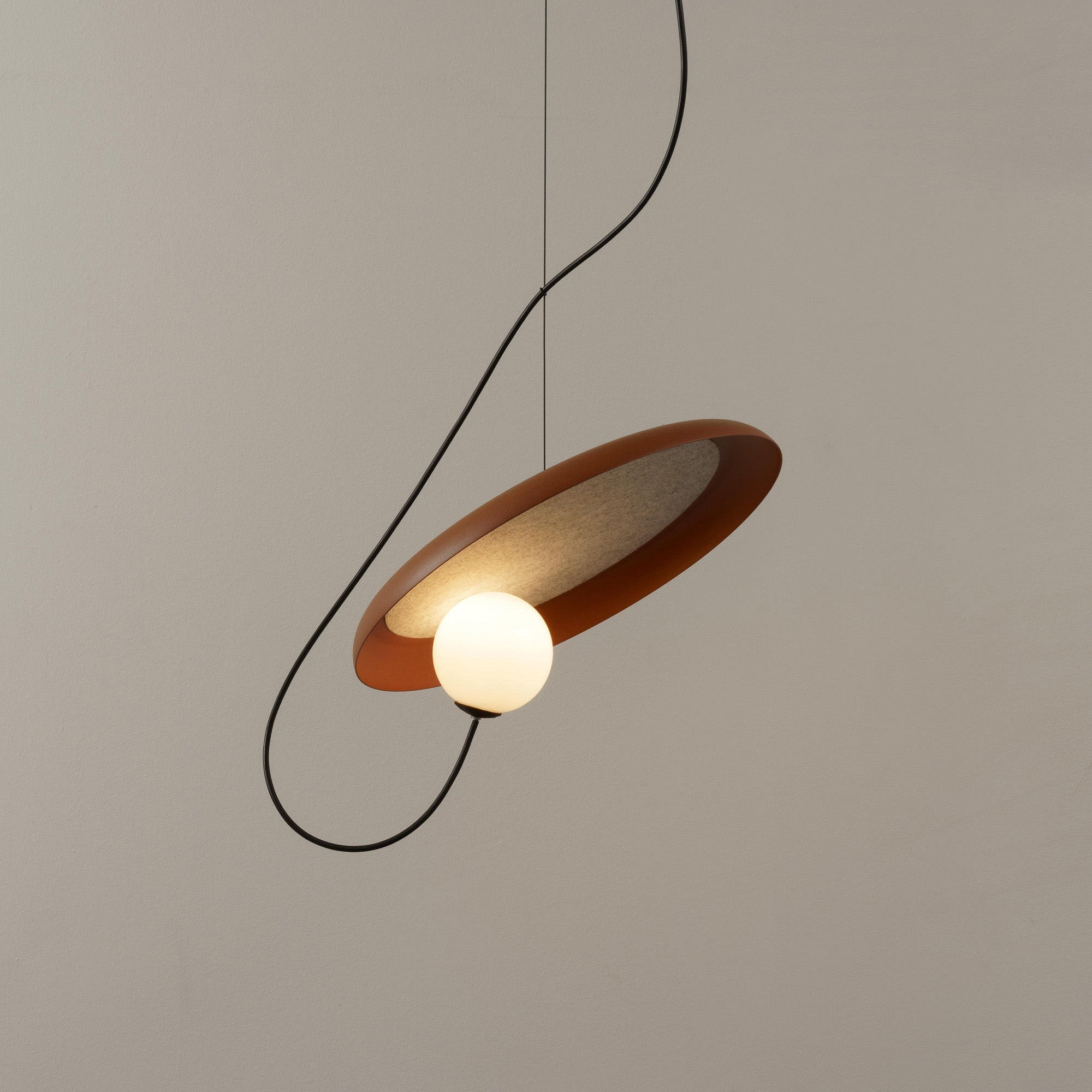 Akoestische schijf hanglamp HL3001