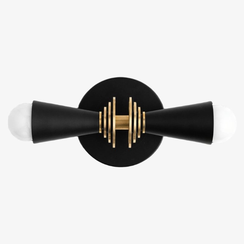 Pyralis Cone Art Deco Wandlamp - Multi-directionele wandlamp voor wastafel of muur HL1707
