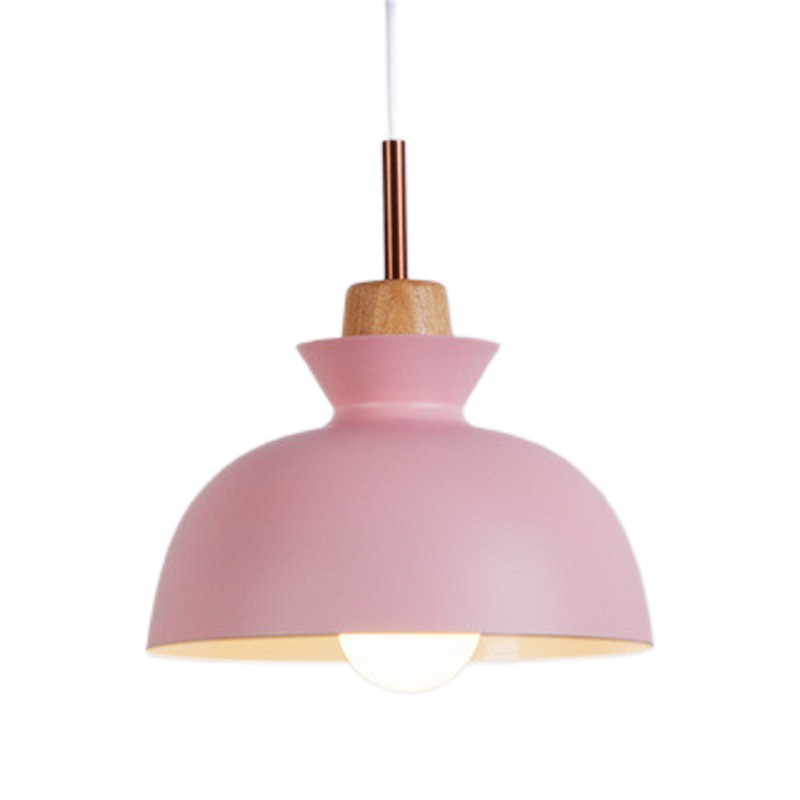 Scandinavische MULTI Metaal Hout Macaroon Hanglamp voor Keuken HL88